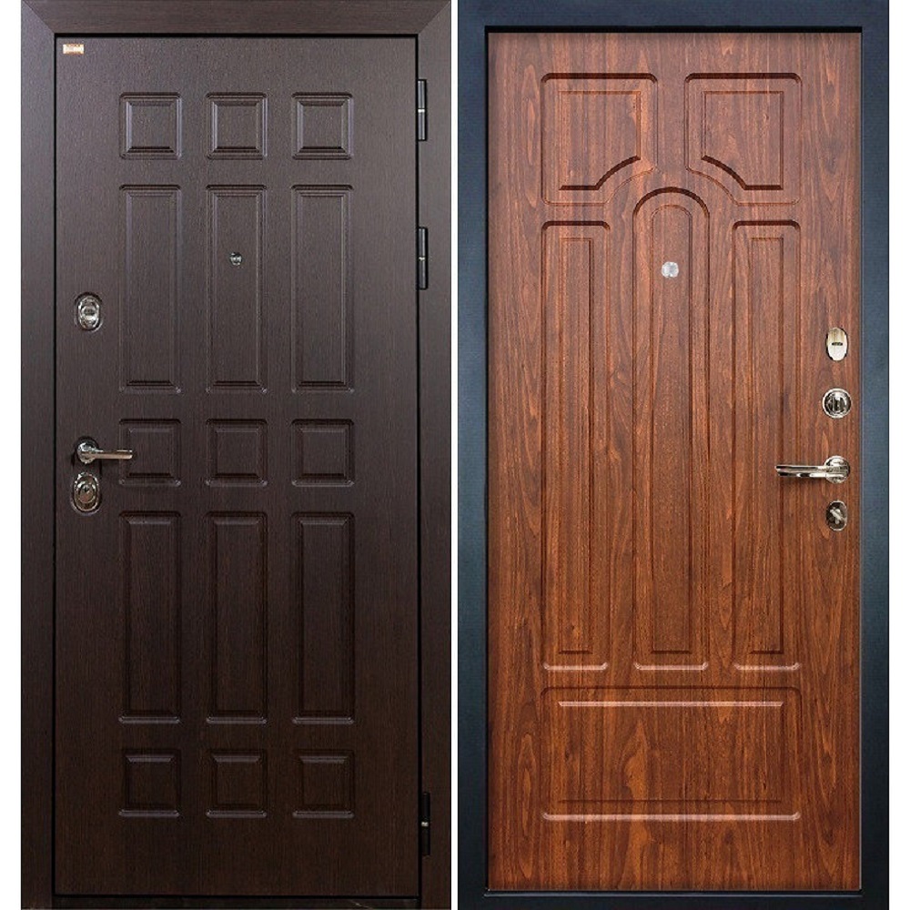 Входная дверь Сенатор береза мореная