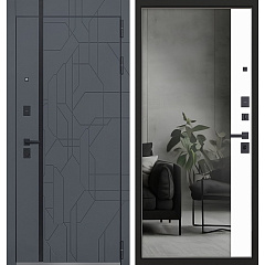 Входная дверь Форест с зеркалом