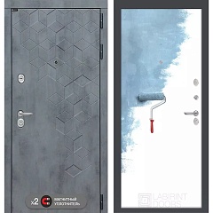 Входная дверь под покраску Бетон