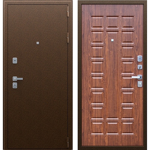 Входная дверь АСД Спартак орех