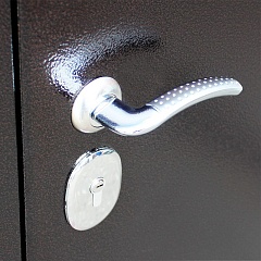 Входная дверь Комфорт с зеркалом