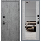 Входная дверь Дуэт Б с зеркалом