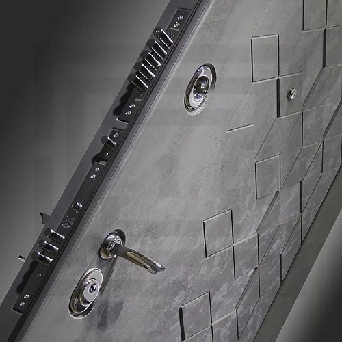 Входная дверь под покраску Бетон